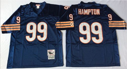 Mitchell&Ness Bears #99 Dan Hampton Blue Small No. Throwback Stitched NFL Jersey Mitchell&Ness Bears #99 Dan Hampton Blue Small No. Throwback Stitched NFL Jersey