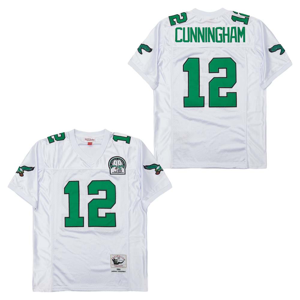 Mitchell&Ness Eagles #12 Throwback NFL Jersey