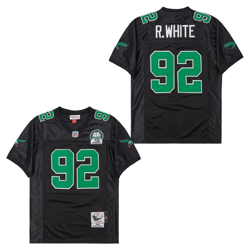 Mitchell&Ness Eagles #92 Throwback NFL Jersey 5