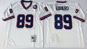 Mitchell&Ness giants #89 Mark Bavaro white Throwback Stitched NFL Jerseys Mitchell&Ness giants #89 Mark Bavaro white Throwback Stitched NFL Jerseys