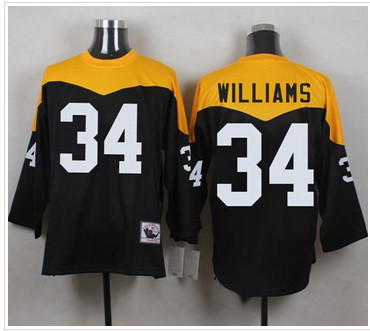Mitchell And Ness 1967 Pittsburgh Steelers #34 DeAngelo Williams Black Yelllow Throwback Men's Stitched NFL Jersey Mitchell And Ness 1967 Pittsburgh Steelers #34 DeAngelo Williams Black Yelllow Throwback Men's Stitched NFL Jersey