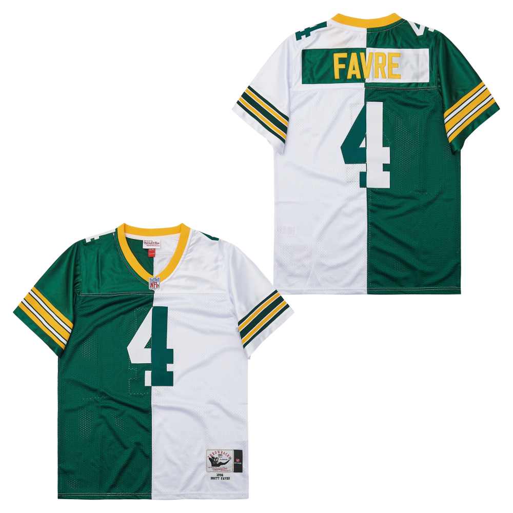 Mitchell And Ness Packers #4 Throwback Stitched NFL Jersey 5