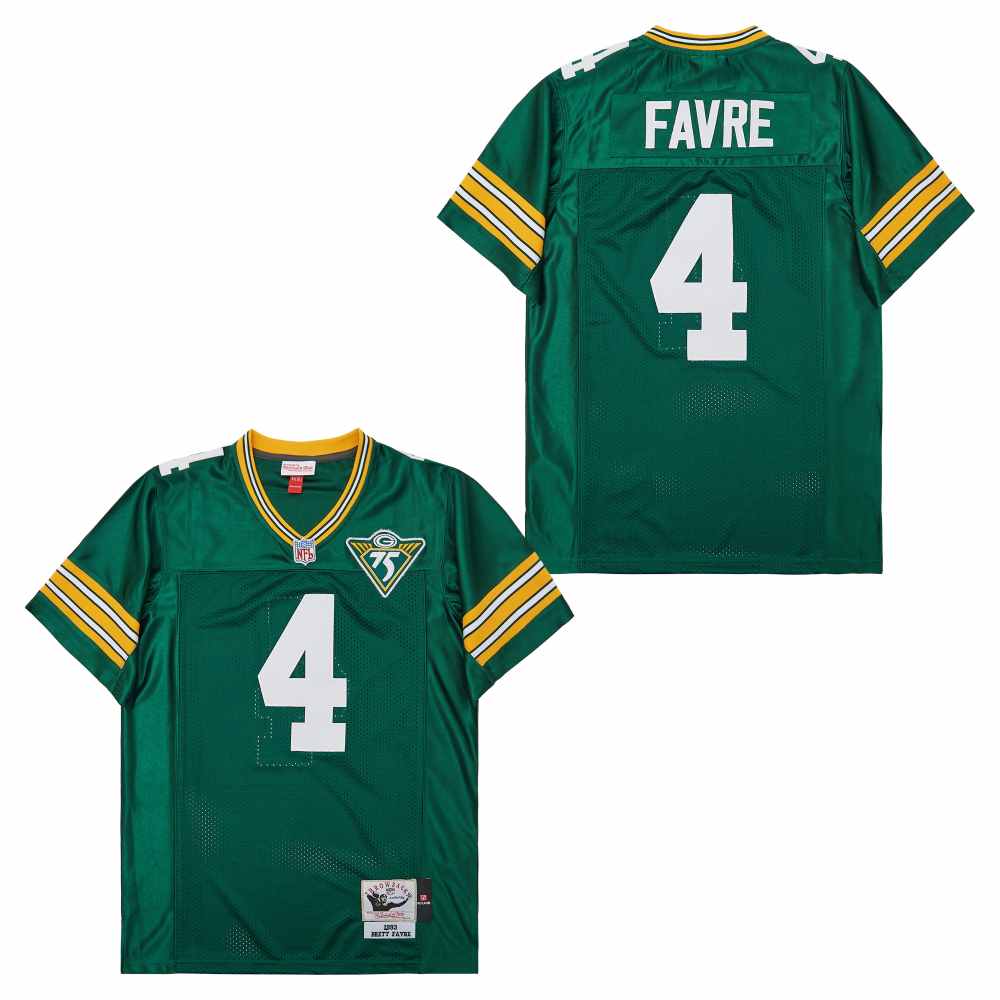 Mitchell And Ness Packers #4 Throwback Stitched NFL Jersey 9