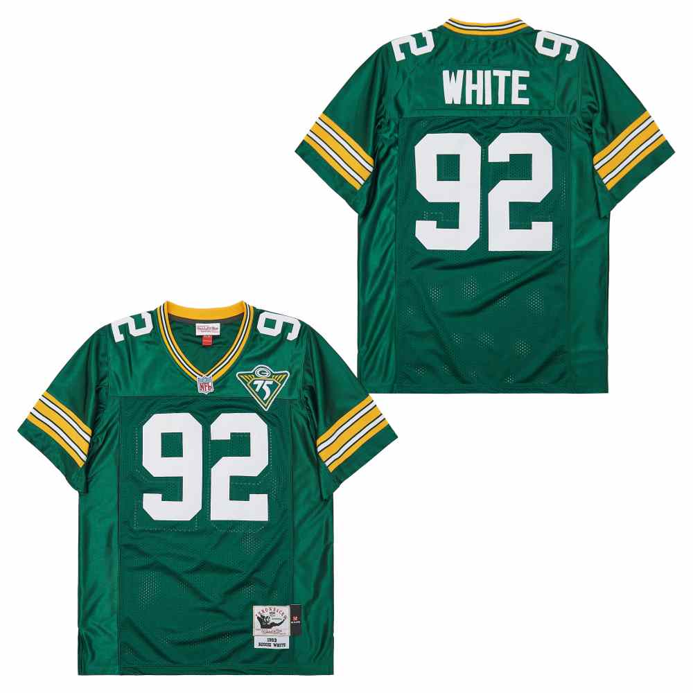 Mitchell And Ness Packers #92 Ray Nitschke Throwback Stitched NFL Jersey 1