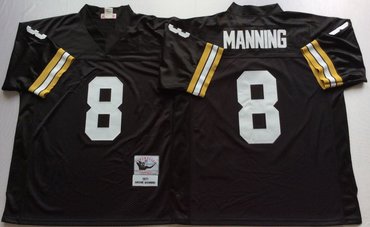 Mitchell And Ness Saints #8 Archie Manning Black Throwback Stitched NFL Jersey Mitchell And Ness Saints #8 Archie Manning Black Throwback Stitched NFL Jersey