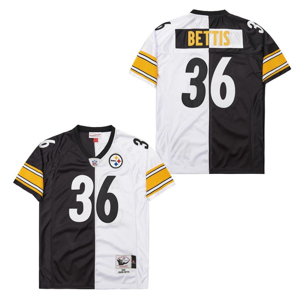 Mitchell And Ness Steelers #36 Throwback Stitched NFL Jersey 1