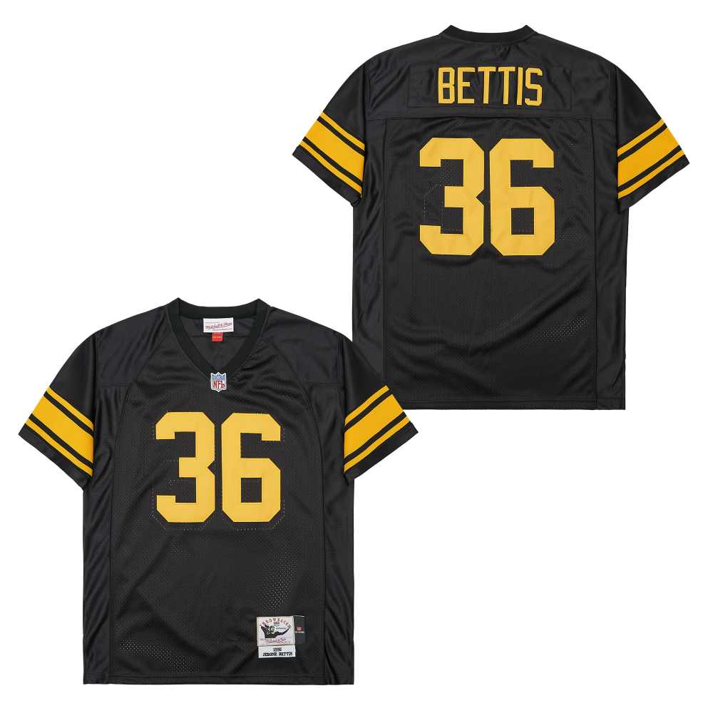 Mitchell And Ness Steelers #36 Throwback Stitched NFL Jersey 5