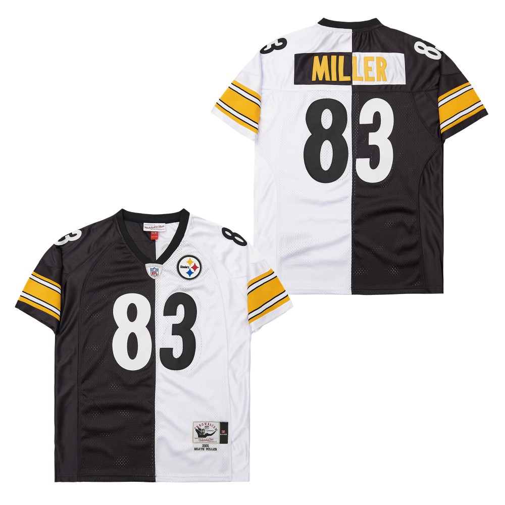 Mitchell And Ness Steelers #83 Throwback Stitched NFL Jersey 5