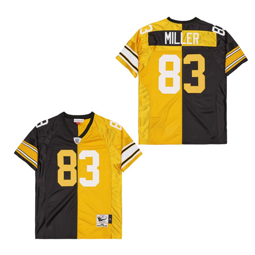 Mitchell And Ness Steelers #83 Throwback Stitched NFL Jersey 7