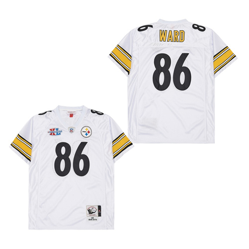 Mitchell And Ness Steelers #86 Throwback Stitched NFL Jersey 8