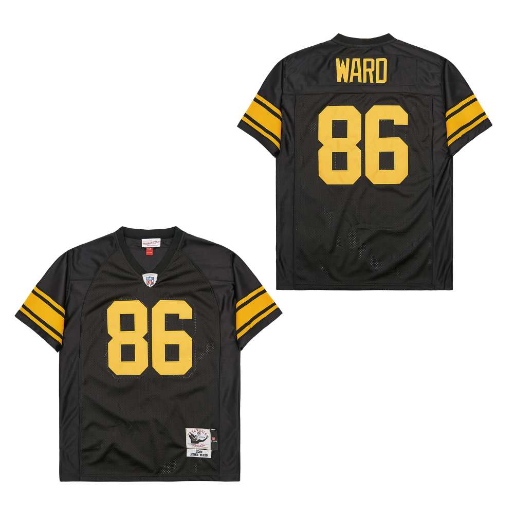 Mitchell And Ness Steelers #86 Throwback Stitched NFL Jersey 9
