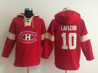 Montreal Canadiens #10 Guy Lafleur Red Pullover NHL Hoodie Montreal Canadiens #10 Guy Lafleur Red Pullover NHL Hoodie