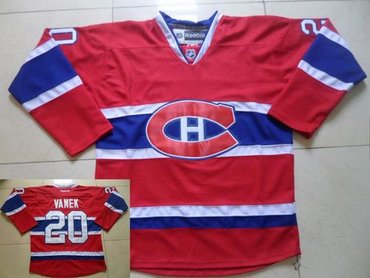 Montreal Canadiens #20 Thomas Vanek Red New CH Stitched NHL Jersey
