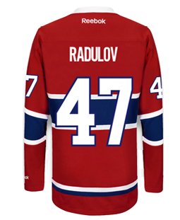 Montreal Canadiens #47 Alexander RADULOV Red Jersey
