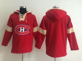 Montreal Canadiens Blank Red Pullover NHL Hoodie Montreal Canadiens Blank Red Pullover NHL Hoodie