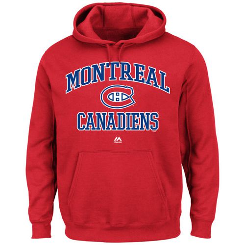 Montreal Canadiens Majestic Heart & Soul Hoodie Red Montreal Canadiens Majestic Heart & Soul Hoodie Red