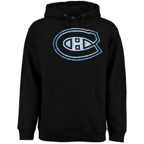Montreal Canadiens Rinkside Pond Hockey Pullover Hoodie Black Montreal Canadiens Rinkside Pond Hockey Pullover Hoodie Black