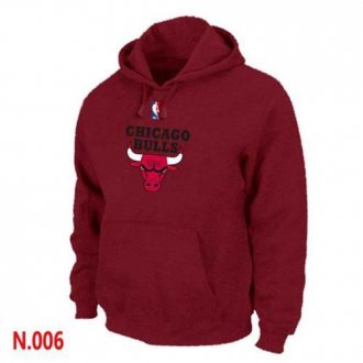 NBA Chicago Bulls Pullover Hoodie Red NBA Chicago Bulls Pullover Hoodie Red