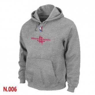 NBA Houston Rockets Pullover Hoodie Light Grey NBA Houston Rockets Pullover Hoodie Light Grey