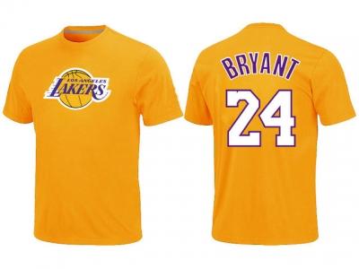 NBA Los Angeles Lakers #24 Kobe Bryant Big & Tall Name and Number T-Shirt