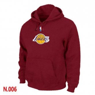 NBA Los Angeles Lakers Pullover Hoodie Red NBA Los Angeles Lakers Pullover Hoodie Red