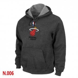 NBA Miami Heat Pullover Hoodie Dark Grey NBA Miami Heat Pullover Hoodie Dark Grey