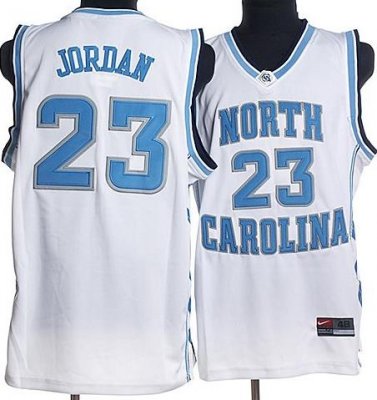 NBA NCAA North Carolina 23# Jordan White Jersey