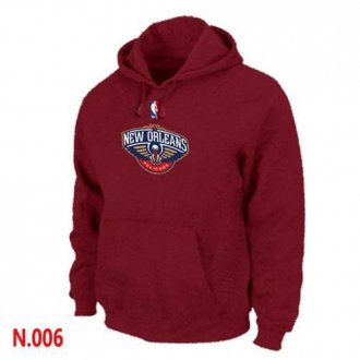 NBA New Orleans Pelican Pullover Hoodie Red