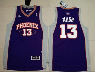 NBA Phoenix Suns 13 Steve Nash New Rev30 Swingman Throwback blue Jersey