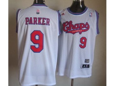 NBA San Antonio Spurs #9 tony parker white jerseys(revolution 30 swingman)