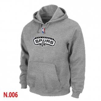 NBA San Antonio Spurs Pullover Hoodie Light Grey NBA San Antonio Spurs Pullover Hoodie Light Grey