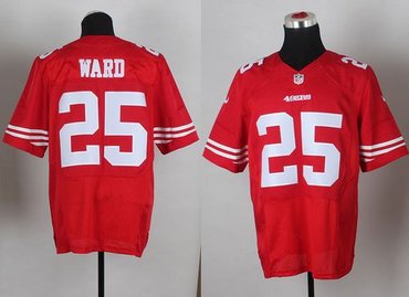 NEW 49ers #25 Jimmie Ward Red Team Color Men's Stitched NFL Elite Jersey NEW 49ers #25 Jimmie Ward Red Team Color Men's Stitched NFL Elite Jersey