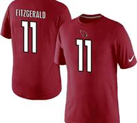 NEW Arizona Cardinals #11 Larry Fitzgerald Pride Name & Number T-Shirt NEW Arizona Cardinals #11 Larry Fitzgerald Pride Name & Number T-Shirt