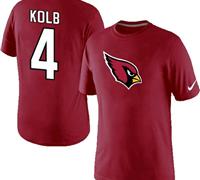 NEW Arizona Cardinals #4 Kevin Kolb Name & Number T-Shirt - Cardinal NEW Arizona Cardinals #4 Kevin Kolb Name & Number T-Shirt - Cardinal