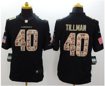 NEW Arizona Cardinals #40 Pat Tillman Black NFL Limited Salute to Service Jersey NEW Arizona Cardinals #40 Pat Tillman Black NFL Limited Salute to Service Jersey