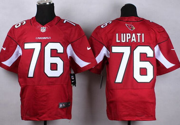 NEW Arizona Cardinals #76 Mike Lupati Red Color NFL Elite Jersey NEW Arizona Cardinals #76 Mike Lupati Red Color NFL Elite Jersey