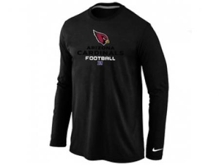 NEW Arizona Cardinals Critical Victory Long Sleeve T-Shirt Black NEW Arizona Cardinals Critical Victory Long Sleeve T-Shirt Black