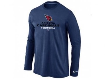 NEW Arizona Cardinals Critical Victory Long Sleeve T-Shirt D.Blue NEW Arizona Cardinals Critical Victory Long Sleeve T-Shirt D.Blue