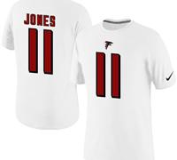 NEW Atlanta Falcons #11 Julio Jones Player Pride Name and Number T-Shirt White NEW Atlanta Falcons #11 Julio Jones Player Pride Name and Number T-Shirt White