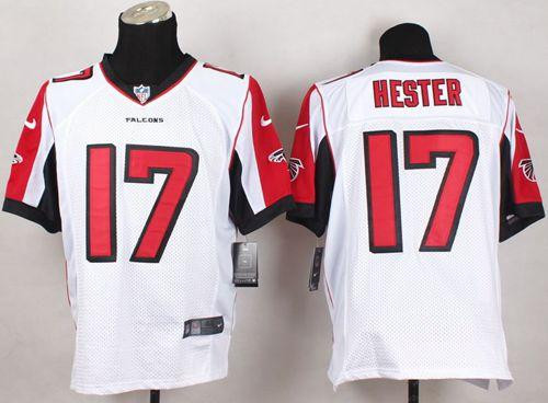 NEW Atlanta Falcons #17 Devin Hester White Men's Stitched NFL Elite Jersey