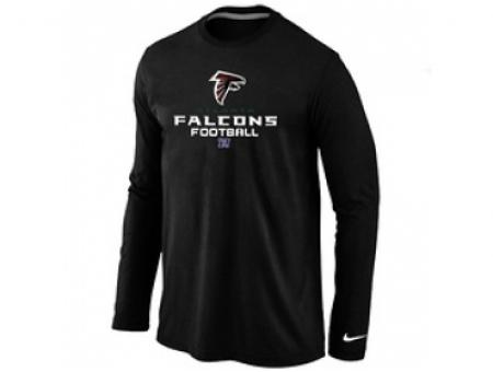 NEW Atlanta Falcons Critical Victory Long Sleeve T-Shirt Black NEW Atlanta Falcons Critical Victory Long Sleeve T-Shirt Black