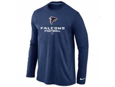 NEW Atlanta Falcons Critical Victory Long Sleeve T-Shirt D.Blue NEW Atlanta Falcons Critical Victory Long Sleeve T-Shirt D.Blue