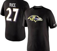 NEW Baltimore Ravens #27 Ed Reed Name & Number T-Shirt Black NEW Baltimore Ravens #27 Ed Reed Name & Number T-Shirt Black