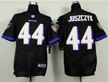 NEW Baltimore Ravens #44 Kyle Juszczyk Black Alternate NFL New Elite Jersey