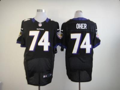 NEW Baltimore Ravens #74 oher Black jerseys(Elite) NEW Baltimore Ravens #74 oher Black jerseys(Elite)