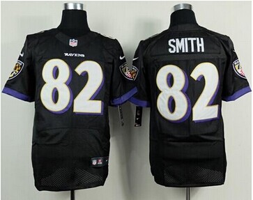 NEW Baltimore Ravens #82 Torrey Smith Black Alternate NFL Elite Jersey NEW Baltimore Ravens #82 Torrey Smith Black Alternate NFL Elite Jersey