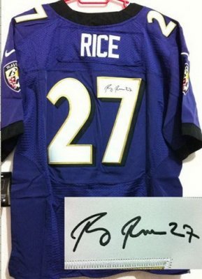 NEW Baltimore Ravens 27 Ray Rice Purple Signed Elite NFL Jerseys NEW Baltimore Ravens 27 Ray Rice Purple Signed Elite NFL Jerseys