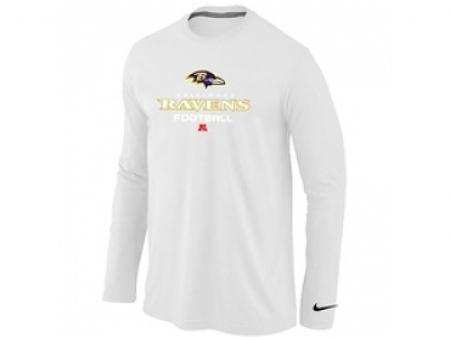 NEW Baltimore Ravens Critical Victory Long Sleeve T-Shirt White NEW Baltimore Ravens Critical Victory Long Sleeve T-Shirt White