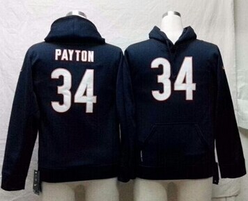NEW Bears #34 Walter Payton Navy Blue Youth Pullover NFL Hoodie NEW Bears #34 Walter Payton Navy Blue Youth Pullover NFL Hoodie
