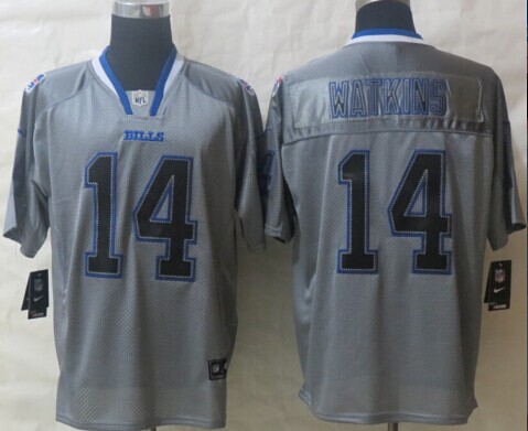 NEW Buffalo Bills #14 Sammy Watkins Lights Out Grey NFL Elite Jersey NEW Buffalo Bills #14 Sammy Watkins Lights Out Grey NFL Elite Jersey